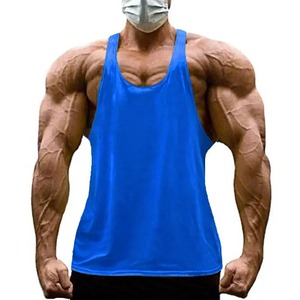 Camiseta sin mangas de talla grande para gimnasio deportivo personalizada para hombre, Camiseta ajustada de secado rápido, ropa deportiva suave, camiseta cortada sin mangas de verano - Product Image 4