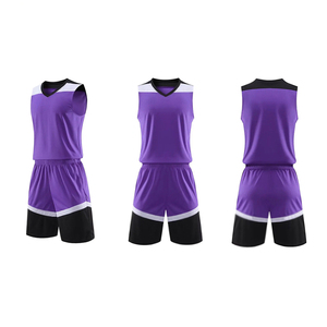 Best Selling Durable Quick Dry Basketball Jersey Sets BSCI Certified Polyester Sportswear Uniforms Plus Size Options Printed - Product Image 4