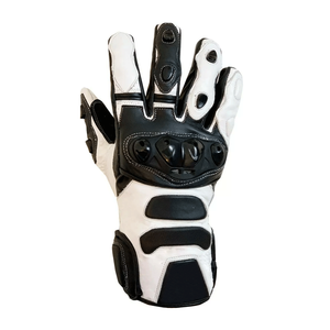 Bike Real Leather CE Armored Knuckle Pro Motorbike Gloves Motorcycle Auto Racing Wear Armoured Racing Red/Black Gloves For Men - Product Image 5