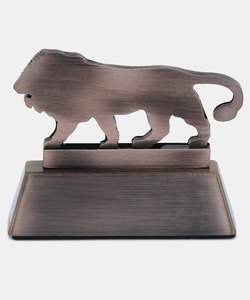 Presse-papier en métal pour bureau - Fabriqué en Inde, élégant et stylé, objet de décoration de bureau en cuivre, inspirant - Product Image 5