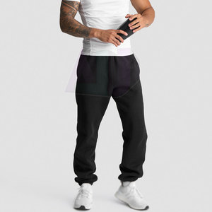 High Quality Lightweight <b>Men</b> Mid Casual <b>Washed</b> Sweatpants Eco-Friendly Fabric Breathable Comfort Outdoor Activities Relaxed Fit - Product Image 4