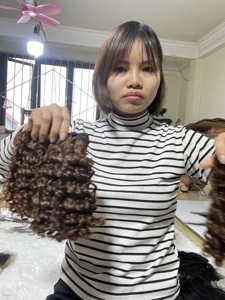 มัดผมแท้แบบไม่ผ่านการทำผมคนจากเวียดนาม - Product Image 5