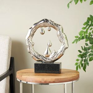 Artificial Metal Decorative Abstract Figurines & Sculptures with Accents for Home Office Tabletop Decor Usage in Wholesale Price - Product Image 6