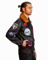 Blouson bomber à capuche noir et orange pour homme, style américain authentique, édition limitée, polyester/coton, style streetwear