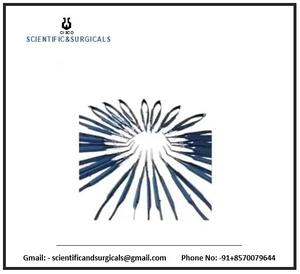 Fórceps oftálmicos manuales de instrumentos quirúrgicos de titanio de acero inoxidable reutilizables de grado premium - Product Image 3