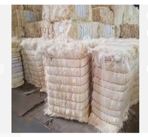 Fibre de sisal blanche de qualité UG naturelle écologique pour béton et filature produit à motif brut - Product Image 1