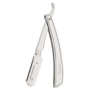 Navaja de Afeitar Plegable de Acero Inoxidable Personalizada para Barbería, Cuchilla de Repuesto para Cortar el Cabello, Navaja Recta de Acero Inoxidable - Product Image 5