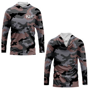 Camisas de Pesca de Manga Larga para Hombre, Secado Rápido, UPF 50+, Tallas Grandes, Spandex/Poliéster, Ropa Deportiva, Certificación BSCI, Sublimación al por Mayor - Product Image 1