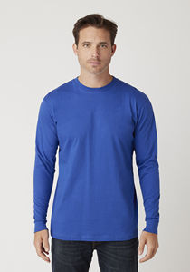 Vente en gros de t-shirts pour hommes de haute qualité 100% coton doux et confortables à manches longues respirants à séchage rapide - Product Image 6