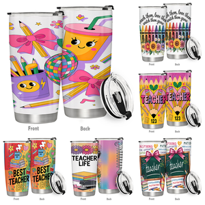 Tazza Termica da Viaggio in Acciaio Inox 20oz, Regalo Personalizzato OEM/ODM per la Festa degli Insegnanti e la Laurea - Product Image 1