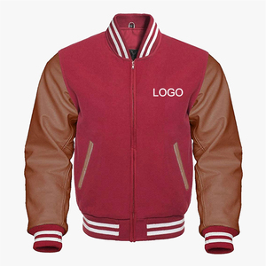2025 Unisex Men's Polyester/Cotton Letterman Varsity <b>Jacket</b> College Stand <b>Patches</b> New Wholesale Bomber Baseball Outdoor Front - Product Image 4