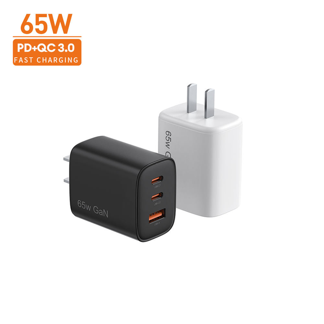 65w PD Charger Mini Gan Charger for Iphone 15 16 Pro 65w Usb C Charger USB Type C Fast Charging Automated Manufacturing