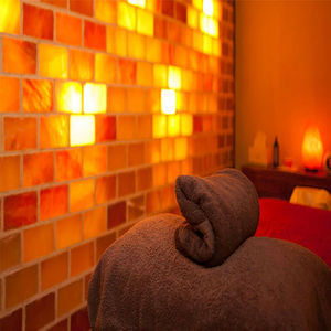 Venta al por mayor de ladrillo de sal del Himalaya para sala de sal, cueva y spa, azulejo de sal de roca natural hecho a mano en tamaño a granel, pared del Himalaya - Product Image 2