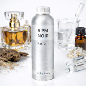 Perfume de Alta Calidad 9 PM NOIR, 250 Gramos, Aceite de Perfume Concentrado, Fragancia Duradera para Uso Diario y Elaboración de Perfumes - Product Image 1