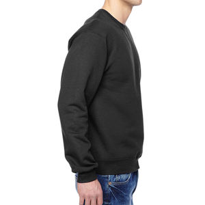 Sudadera de Manga Larga con Cuello Redondo para Hombre, Color Sólido, Diseño Personalizado OEM, Ropa de Invierno, Sudadera con Capucha ODM Directa, Teñido Liso - Product Image 5