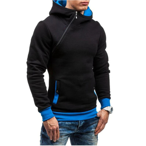 Sudadera con capucha y cremallera de 1/4 para hombre, de algodón 100% de 550 g/m², corte regular, lisa, resistente al viento, manga larga, forro polar, personalizada - Product Image 5
