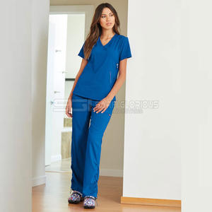 Hospital Medical Uniforms Women Scrubs <b>Sets</b> <b>Doctors</b> Nurses Accessories Dental Nursing Uniforms - Product Image 4