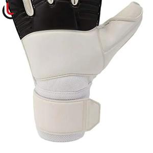 Professional High Quality Leather Youth Soccer Goalkeeper <b>Gloves</b> with <b>Finger</b> Spines No Slip Four Seasons for Outdoor Use - Product Image 5