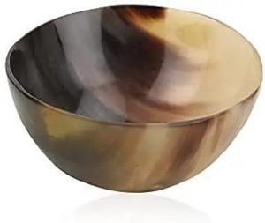 Cuenco de cuerno de búfalo de alta calidad al por mayor, cuerno de búfalo tallado a mano o cuerno de buey, todos los tamaños disponibles para servir y decorar - Product Image 4