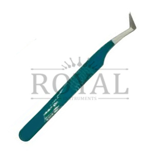 Ensemble de pinces à cils multicolores 6 pièces pour l'extension des cils Isolation du volume chaud Acier inoxydable avec bouts pointus - Product Image 5