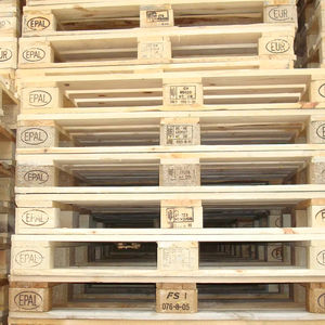 EPAL/EUR Light Euro-Palet de una cara 1200x800 Entrada de 4 vías 1500kg Capacidad de carga para uso industrial Disponible Madera HDPE Plástico - Product Image 1