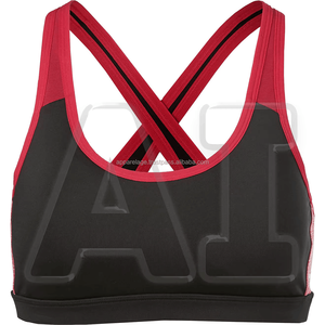 บราเล่นกีฬาโยคะกันกระแทกสูงระบายอากาศได้ดีน้ำหนักเบาสำหรับขนาดใหญ่พิเศษโลโก้ที่กำหนดเองเป็นมิตรกับสิ่งแวดล้อม - Product Image 1