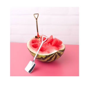 Cuillère à dessert en acier avec cuillère à thé et fourchette et cuillère à thé en bois au meilleur prix - Product Image 2