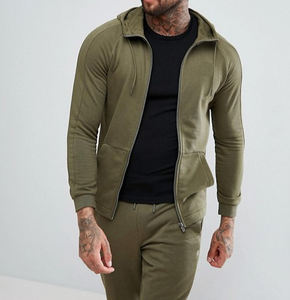 Ensembles de pulls et sweats à capuche baggy de haute qualité à prix bon marché survêtement personnalisé survêtement de sport en coton vierge uni surdimensionné - Product Image 5