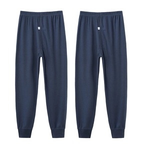 Pantalones casuales Otoño Invierno pantalones de chándal de lana para hombre correr Jogger deportes gimnasio pantalones moda Color sólido entrenamiento pantalones largos - Product Image 2