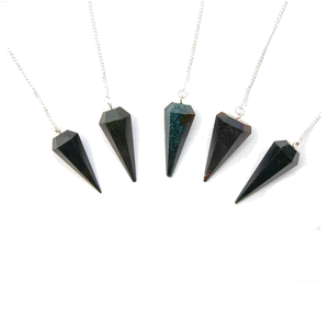 หินคริสตัลธรรมชาติรูปทรงกรวย Dowsing ลูกตุ้มสำหรับ reiki บำบัด - Product Image 4