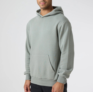 Sudaderas con capucha de gran tamaño en blanco personalizadas directas de fábrica para hombres ropa de calle de algodón pesado pulóver sudadera pedido al por mayor disponible - Product Image 1
