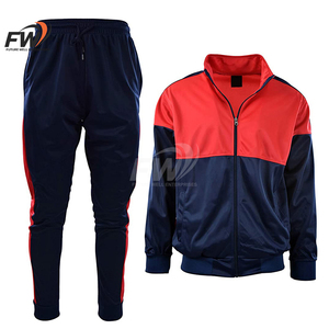 Nuevos Productos Ropa Deportiva para Hombre Chaqueta de Fútbol Personalizada Traje Deportivo para Correr Chándal de Felpa Gruesa Personalizado de 2 Piezas Casual - Product Image 1