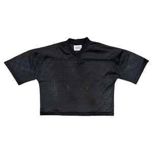 เสื้อฟุตบอลตาข่ายขนาดใหญ่สำหรับผู้ชายเสื้อฟุตบอลแบบย้อนยุค - Product Image 3