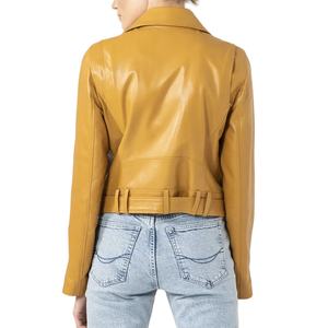 Vestes bomber en cuir véritable imprimées pour femmes, très vendues, vêtements de mode élégants, veste en cuir pour femmes chez Nurak - Product Image 2