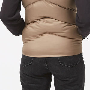 Top Selling Winter Wear <b>Women</b> Puffer <b>Vest</b> <b>Knitted</b> Canvas Breathable Eco-Friendly Zipper Closure Custom Logo Casual Style 100% - Product Image 6