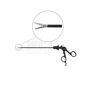 Pince manuelle à angle droit monopolaire laparoscopique 5mm/330mm en acier inoxydable, mélange à 90 degrés - Product Image 6