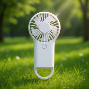 Ventilateurs de refroidissement portables Dayane personnalisés à piles avec commande par bouton-poussoir pour une expérience rafraîchissante - Product Image 3