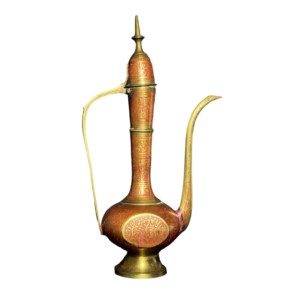Abtaba en laiton moulé, arabe traditionnel indien en laiton métal Aftaba articles de boissons - Product Image 6