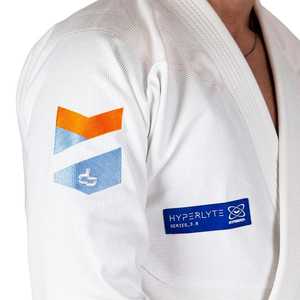 กิโมโนบีเจเจผ้าทอสีดำประดับมุกออกแบบได้ตามต้องการสไตล์บราซิลเลียน Jitsu GI kimonos ศิลปะการต่อสู้ - Product Image 2