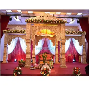 Rêveur De Mariage Bollywood Mandaps dans Melbourne Bollywood Thème De Mariage Indien Mandap Configuration De Mariage Indien Bollywood Mis Mandap