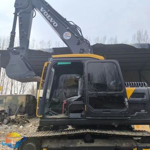 Mini-excavatrice sur chenilles Volvo EC140 d'occasion de haute qualité à bas prix avec moteur, boîte de vitesses, pompe à engrenages, roulement, PLC essentiels - Product Image 4