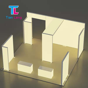 TianLang 20 * 20FT/6*6M Caja de luz de doble cara Pantalla de cabina Pantalla de venta al por menor en forma de L con Dobleng Arko Na Hugis Kalakalan - Product Image 3