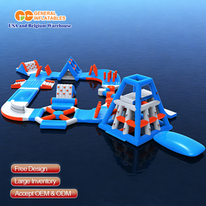 Équipement de parc aquatique flottant gonflable, parc aquatique flottant gonflable d'été - Product Image 3