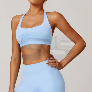 Women Sports Bra Seamless Yoga Fitness Bra <b>Adjustable</b> <b>Strap</b> Gym Workout Top Custom Logo Wholesale Activewear - Product Image 1