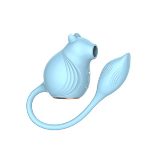 Masseur vibrant pour couples à 10 fréquences de succion et de vibration - Product Image 1