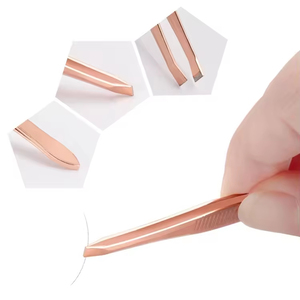 Instrumento de belleza OEM fabricante que suministra pinzas de cejas personalizadas para marcas y distribuidores de exportación - Product Image 2