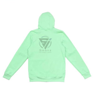 Ensembles 2 pièces pour hommes automne – Survêtements unisexes en molleton 100 % coton écologique avec pantalon droit et sweat à capuche zippé, personnalisables avec logo - Product Image 6