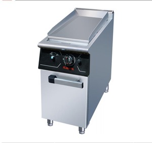 Plancha Eléctrica Comercial ERQP900S de la Mejor Calidad, de Acero Inoxidable 304, con Superficie Plana y Ranurada, para Barbacoa, con Gabinete, para Cocina Exterior - Product Image 1