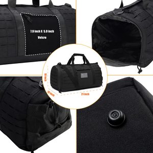 Borsa Tattica da 40L per Sport, Palestra, Fitness, Viaggio, Allenamento con Scomparto per Scarpe, per Basket, Calcio, Weekend - Product Image 6