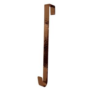 Handmade Metal Christmas <b>Wreath</b> <b>Hanger</b> for Party & Holiday Decor, Black Custom Quote Printable Metal Door Hook for Festive Decor - Product Image 3